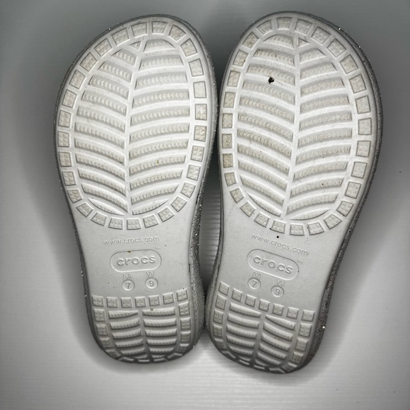 Crocs Classic Crush Platform Sandals Womens- Size 9 - Picture 6 of 8